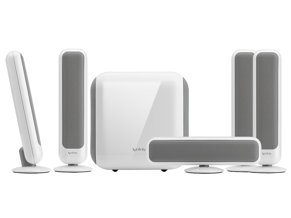 PHI 51 - Black - High-Style, High-Convenience 5.1 Speaker System - Hero